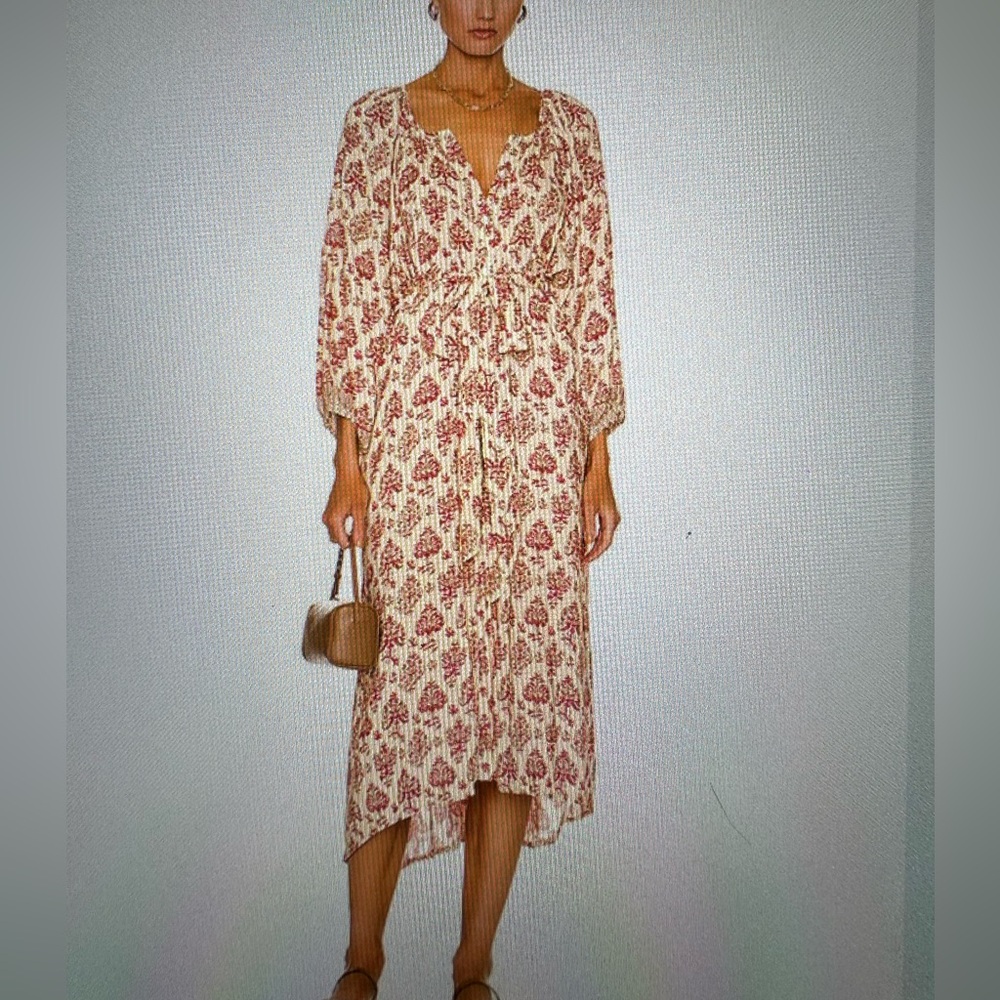 Natalie Martin Cyprus print Dress - 60% off MSRP